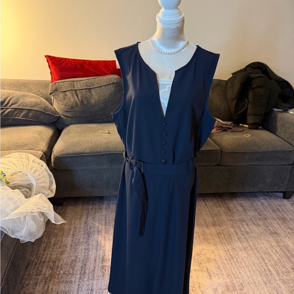 Banana Republic Navy Dress - Picture 4 of 5